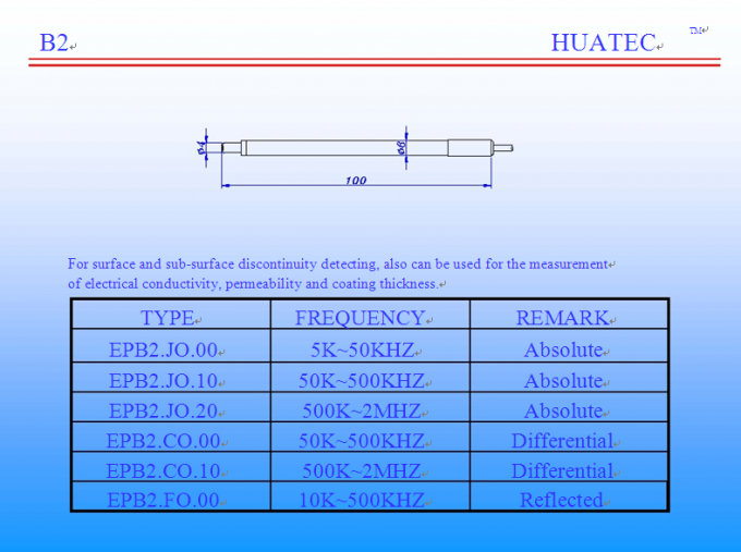 Handheld Eddy Current Testing Equipment , Precise Eddy Current Flaw Detector