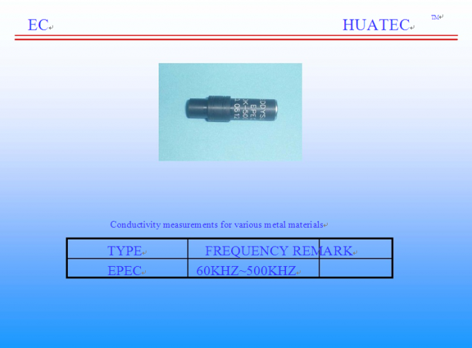 Handheld Eddy Current Testing Equipment , Precise Eddy Current Flaw Detector