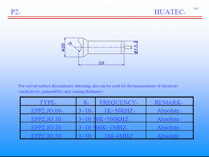 Handheld Eddy Current Testing Equipment , Precise Eddy Current Flaw Detector