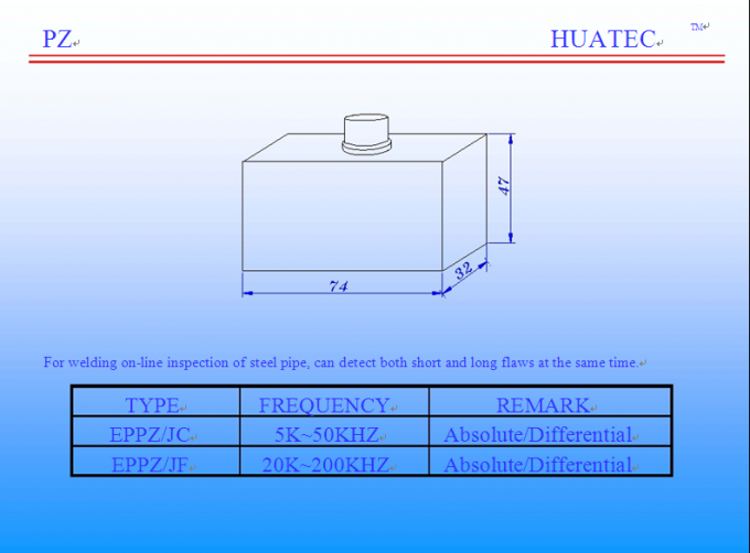 Handheld Eddy Current Testing Equipment , Precise Eddy Current Flaw Detector