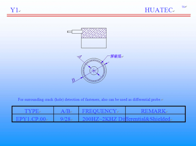 Handheld Eddy Current Testing Equipment , Precise Eddy Current Flaw Detector