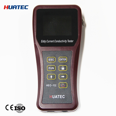 6.9 - 110% IACS ( 4 - 64 MS / m ) Lightweight Portable Eddy Current Testing Equipmet Electrical for Automotive Industry