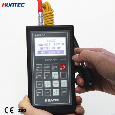 Easy to operate 3.7V / 600mA Portable hardness tester RHL30 for Die cavity of molds