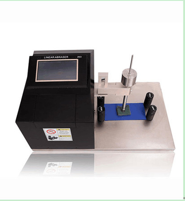 Big LCD Design , Touch-Screen Operation Linear Abraser In 20-99 Times/min Stroke Length