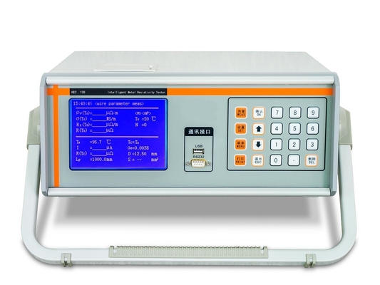 RS 232 Interface Eddy Current Testing Machine HEC-108 Metal Foil Resistivity Resistance
