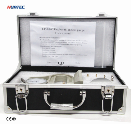 Rubber 0.01mm Ultrasonic Thickness Gauge for the vulcanized rubber and plastic products