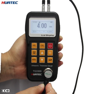 Plastic 0.75mm - 300.0mm measure range Ultrasonic thickness gauge , UT thickness gage