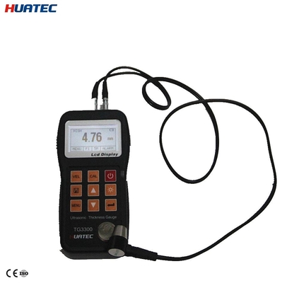 Plastic 0.75mm - 300.0mm measure range Ultrasonic thickness gauge , UT thickness gage