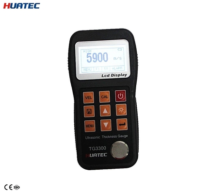 Plastic 0.75mm - 300.0mm measure range Ultrasonic thickness gauge , UT thickness gage