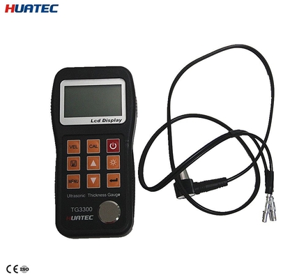 Plastic 0.75mm - 300.0mm measure range Ultrasonic thickness gauge , UT thickness gage