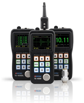 Echo-echo Wall Ultrasonic Thickness Gauge A-Scan Snapshot / Thru-painting