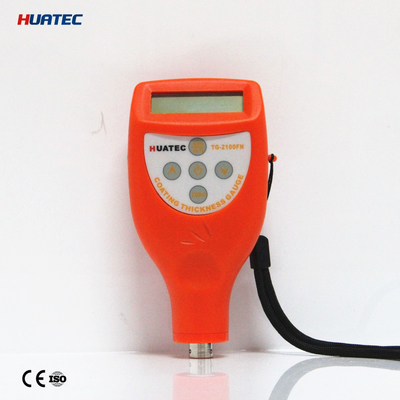 Accurate Coating Thickness Gauge Customized TG-2100 5000 Micron