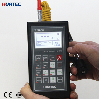 LCD display with back - light USB / RS232 Portable Leeb hardness tester RHL30