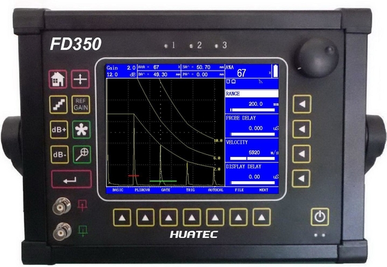 Digital Portable DAC, AVG Curves Ultrasonic Flaw Detector / UT Flaw Detector FD350USM60