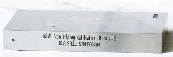 19mm Thickness Duplex Asme Ut Calibration Block