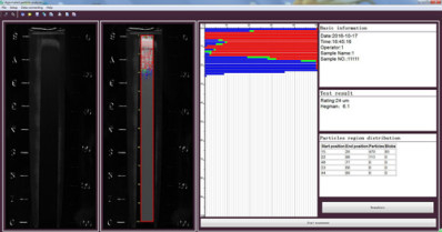 Automated Particle Analyzer Automatically Draw Down Coatings And Analyze Fineness