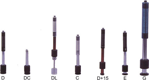 Impact Device Type C Metal Hardness Tester , Handheld Hardness Tester For Small Thin Work Piece